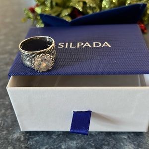 SILPADA STERLING SILVER RING. Size 7